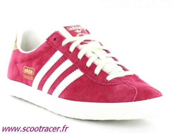 adidas gazelle bleu et rose pas cher